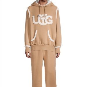 NWT TELFAR X UGG SWEATSHIRT AND PANTS SWEAT SET - BLACK // MEDIUM